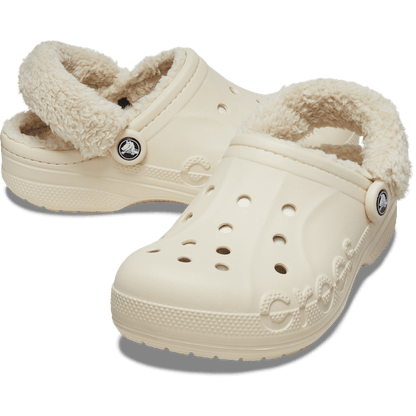 Baya Lined Fuzz-Strap Clog | Crocs for sale