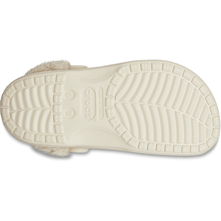 Baya Lined Fuzz-Strap Clog | Crocs for sale