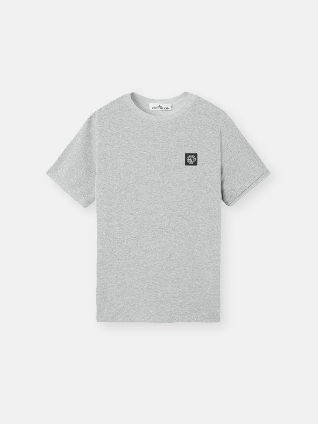 2100027 60/2 COTTON JERSEY Slim-fit short-sleeve T-shirt with Compass patch