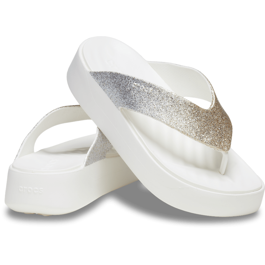 Getaway Chunky Glitter Platform Flip | Crocs for sale