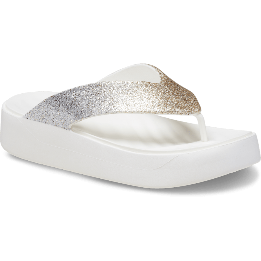 Getaway Chunky Glitter Platform Flip | Crocs for sale
