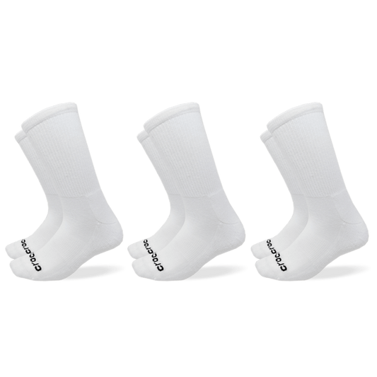 CrocsSocks Crew Texture Logo 3PK | Crocs discount