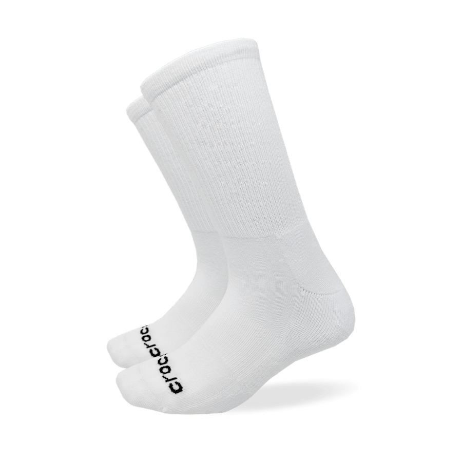 CrocsSocks Crew Texture Logo 3PK | Crocs discount