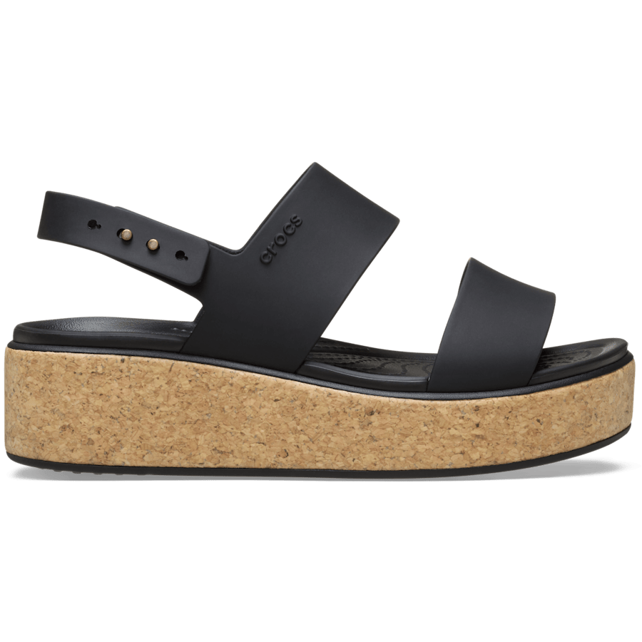 Brooklyn Cork Low Wedge | Crocs US