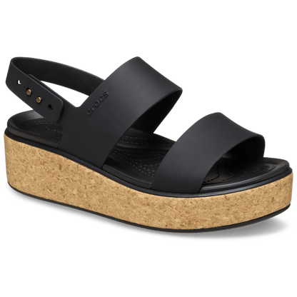 Brooklyn Cork Low Wedge | Crocs US