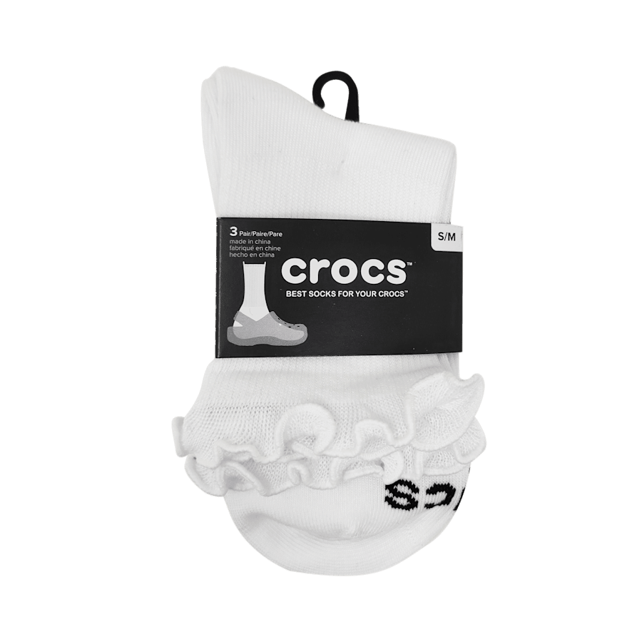 CrocsSocks Ruffle Ankle 3 PK | Crocs near me