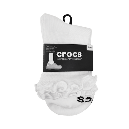 CrocsSocks Ruffle Ankle 3 PK | Crocs near me