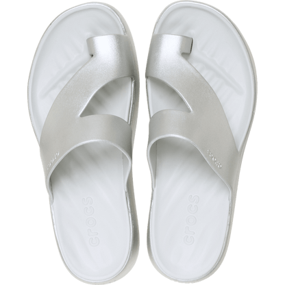 Getaway Metallic Platform Toe Loop | Crocs outlet