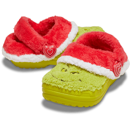 Kid's The Grinch Classic Lined Clog- Crocs discount
