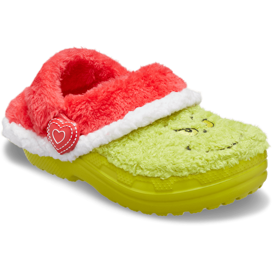 Kid's The Grinch Classic Lined Clog- Crocs discount
