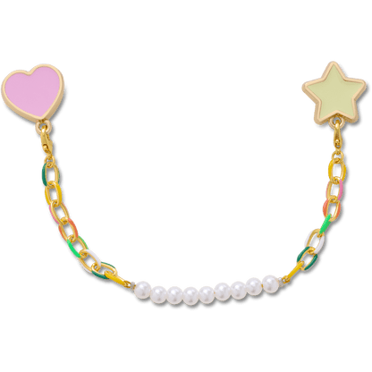 Pearl and Rainbow Bag Chain | Crocs for sale