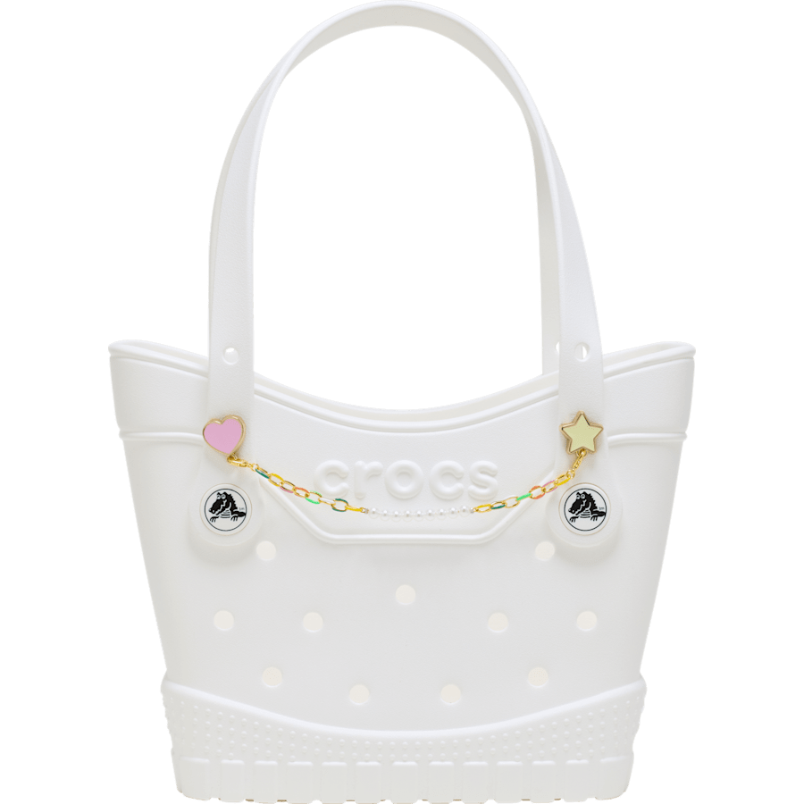 Pearl and Rainbow Bag Chain | Crocs for sale