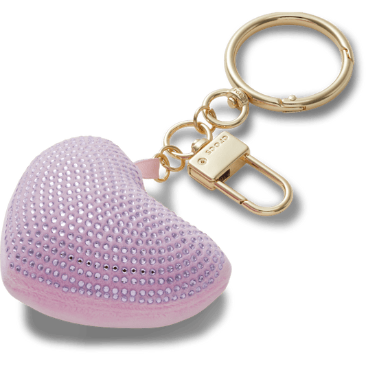 Plush Gem Heart Bag Charm | Crocs on sale