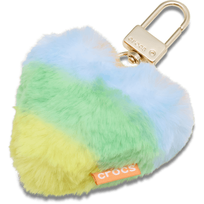 Plush Heart Bag Charm | Crocs outlet