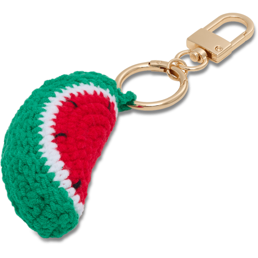 Crochet Watermelon Bag Charm | Crocs near me