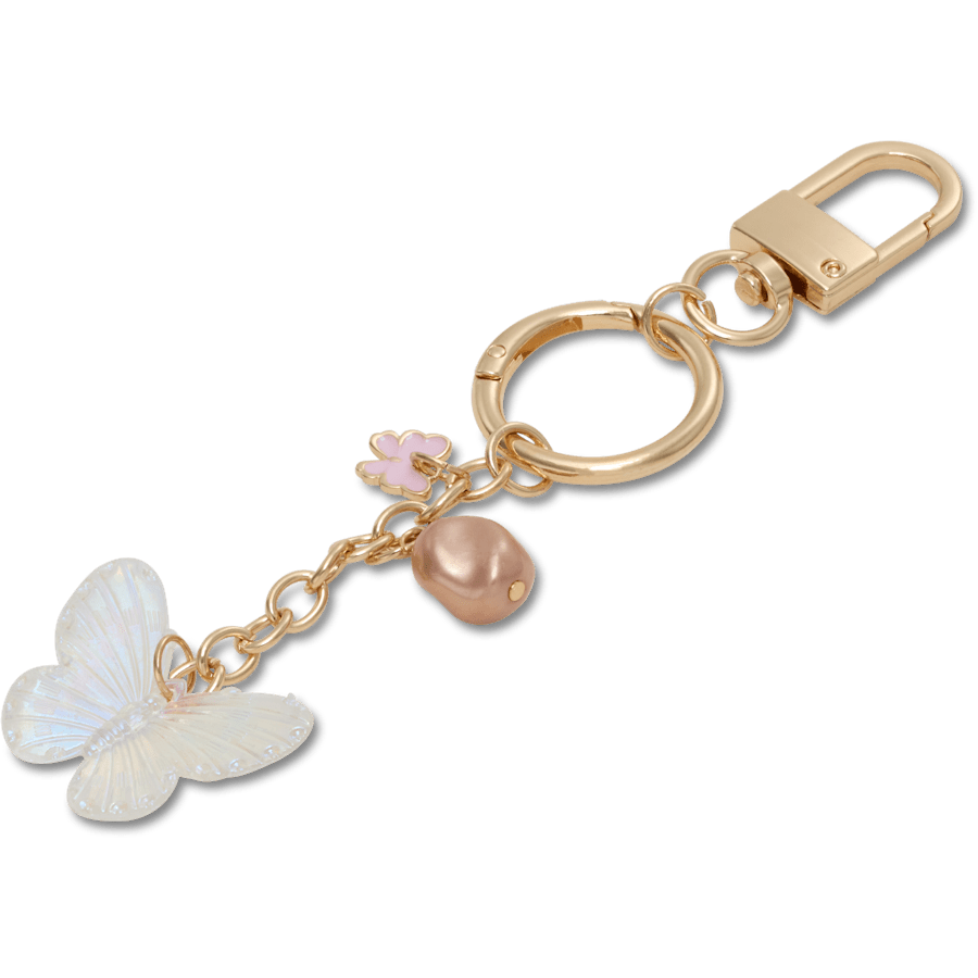 Butterflies Bag Charm | Crocs US