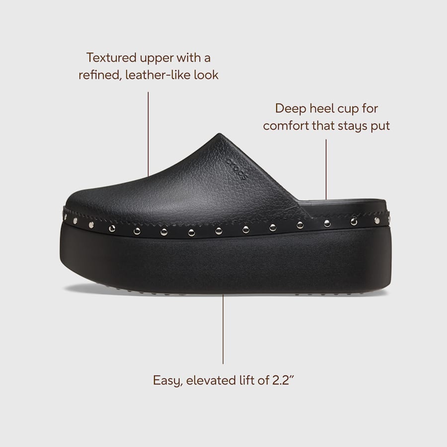 Dylan Platform Studded Clog | Crocs discount