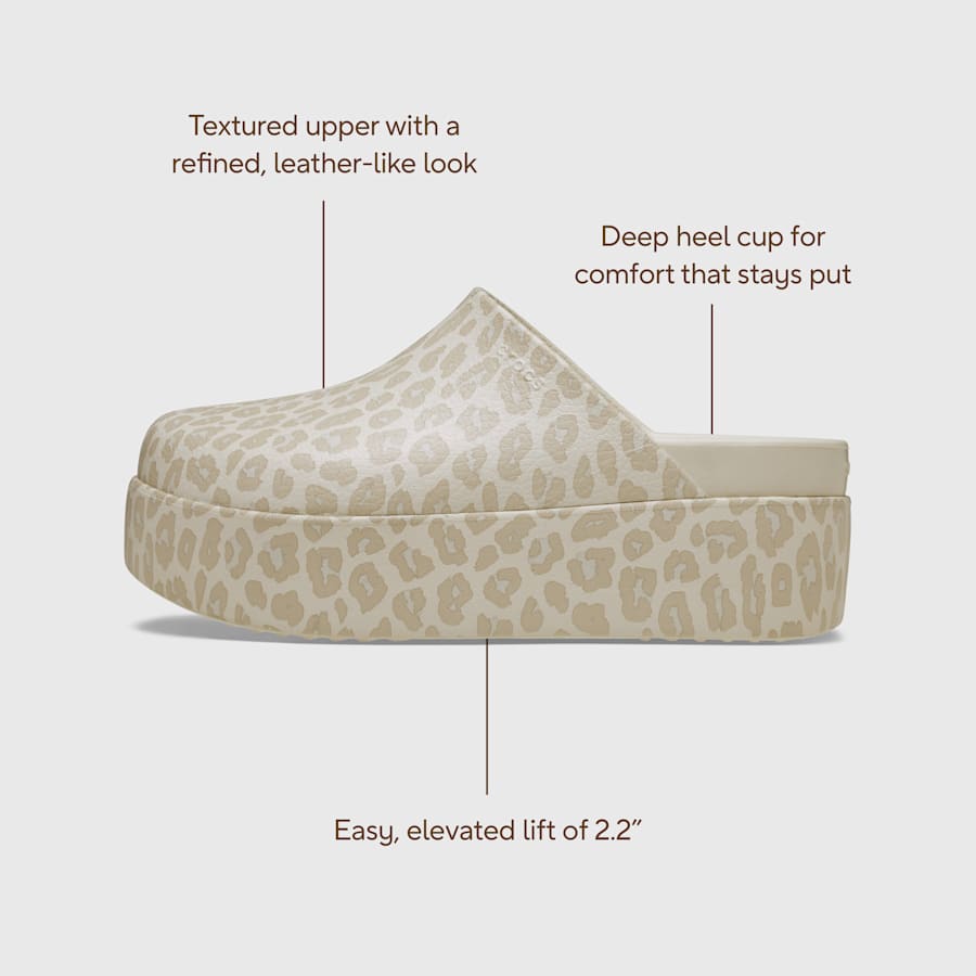 Dylan Platform Animal Clog | Crocs near me