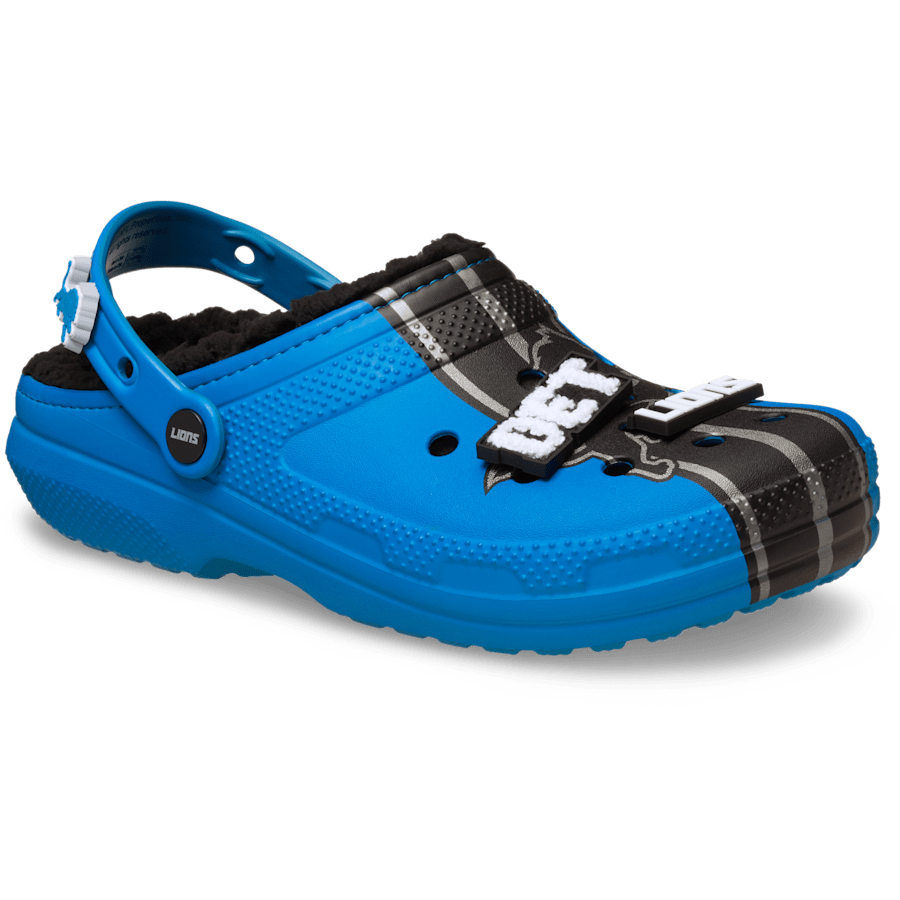 NFL Detroit Lions Classic Lined Clog | Crocs outlet