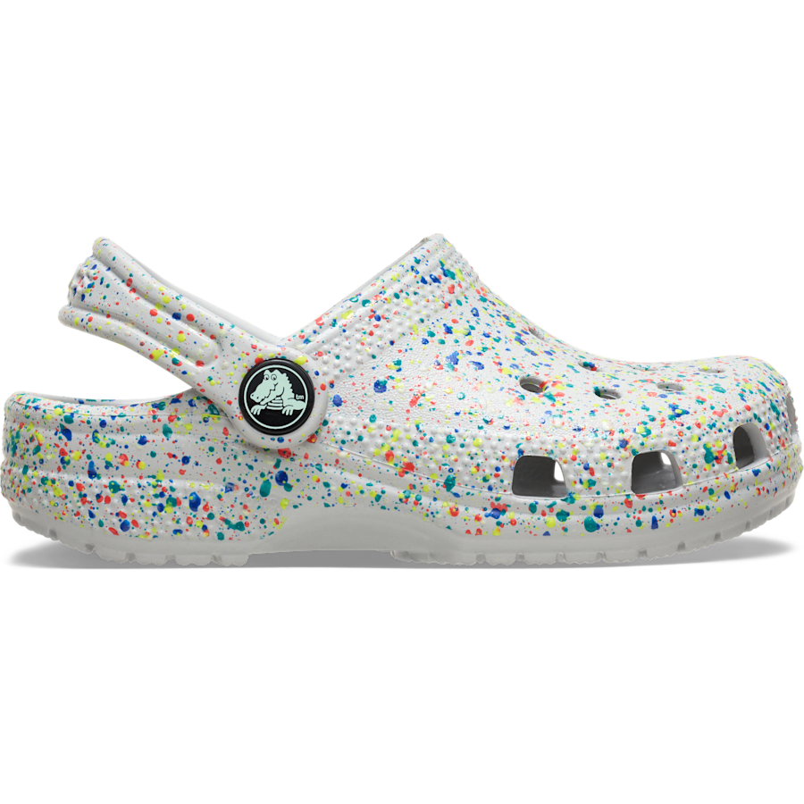 Kids' Classic Glow Paint Splatter Clog | Crocs US