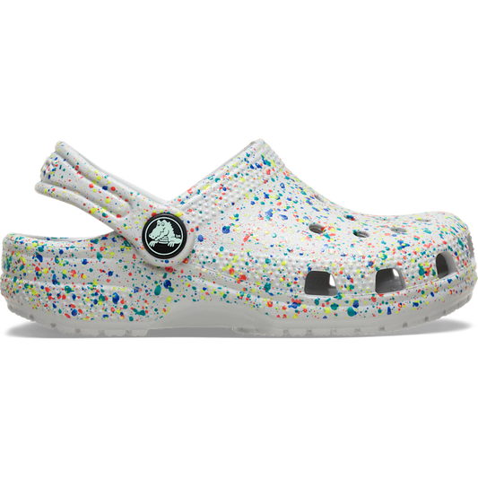 Kids' Classic Glow Paint Splatter Clog | Crocs US
