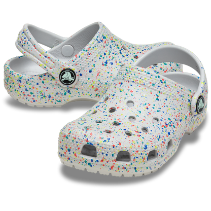Kids' Classic Glow Paint Splatter Clog | Crocs US