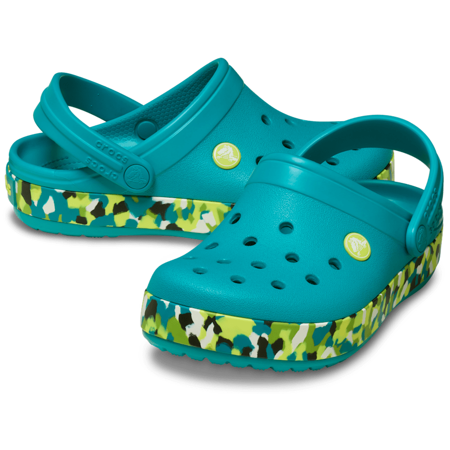 Kids' Crocband Glow Confetti Band Clog | Crocs discount