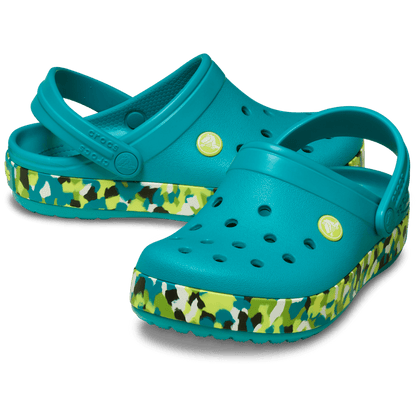 Kids' Crocband Glow Confetti Band Clog | Crocs discount