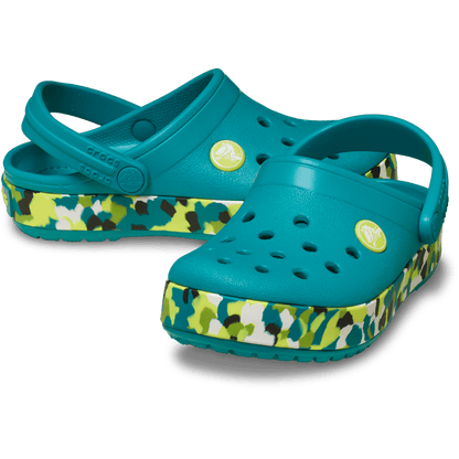Toddler Crocband Glow Confetti Band Clog | Crocs on sale