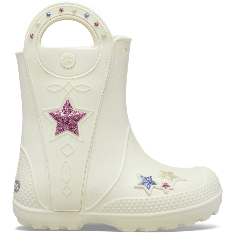 Kids' Handle It Western Metallic Boot | Crocs outlet