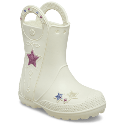 Kids' Handle It Western Metallic Boot | Crocs outlet