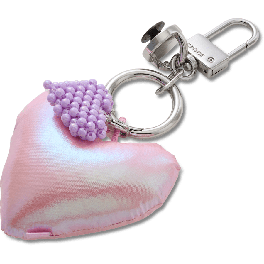 Double Heart Bag Charm | Crocs US