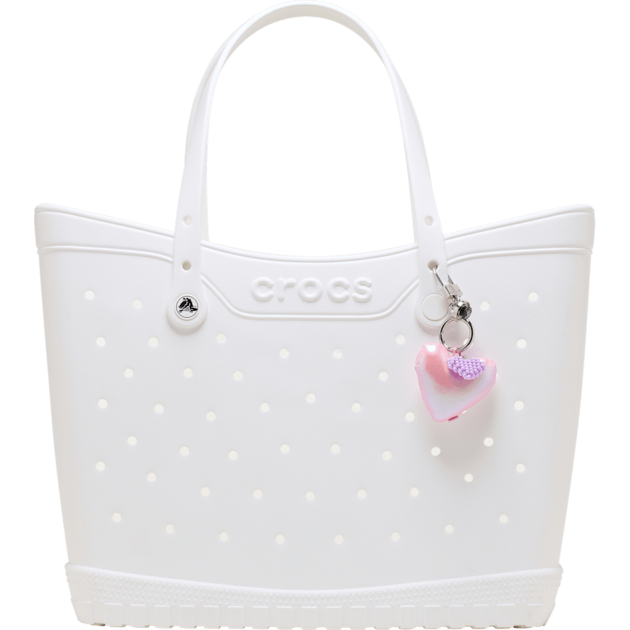 Double Heart Bag Charm | Crocs US