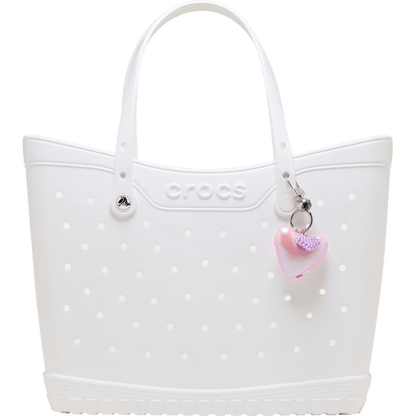 Double Heart Bag Charm | Crocs US