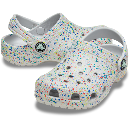 Toddler Classic Glow Paint Splatter Clog | Crocs for sale