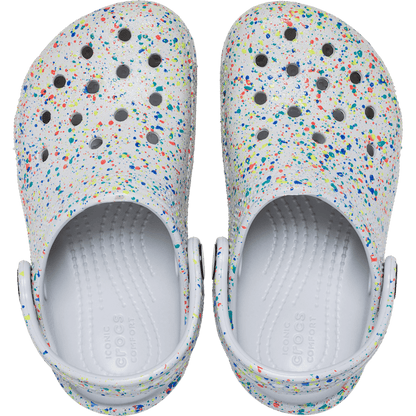Toddler Classic Glow Paint Splatter Clog | Crocs for sale