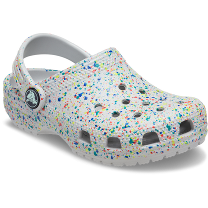 Toddler Classic Glow Paint Splatter Clog | Crocs for sale