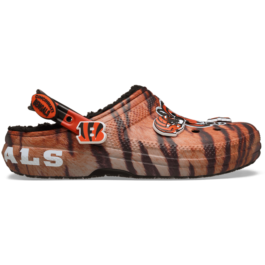 NFL Cincinnati Bengals Classic Lined Clog | Crocs outlet