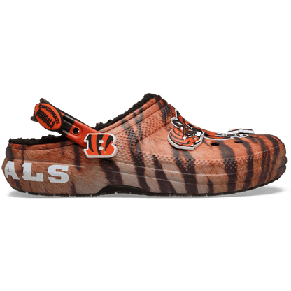 NFL Cincinnati Bengals Classic Lined Clog | Crocs outlet