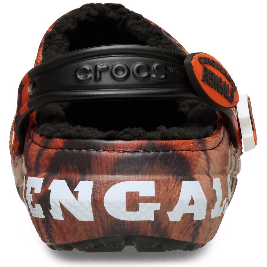 NFL Cincinnati Bengals Classic Lined Clog | Crocs outlet