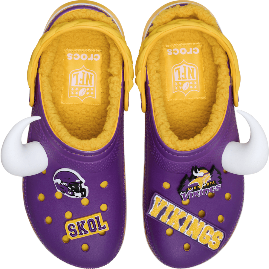 NFL Minnesota Vikings Classic Lined Clog | Crocs US