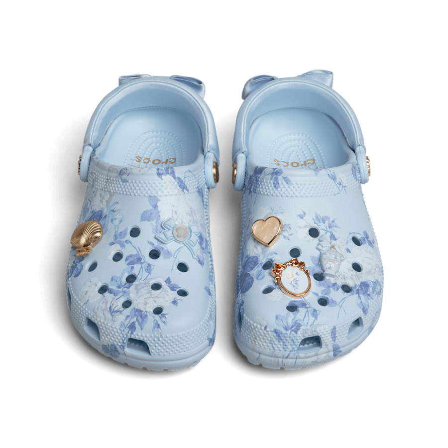 LoveShackFancy Blue Classic Clog | Crocs US