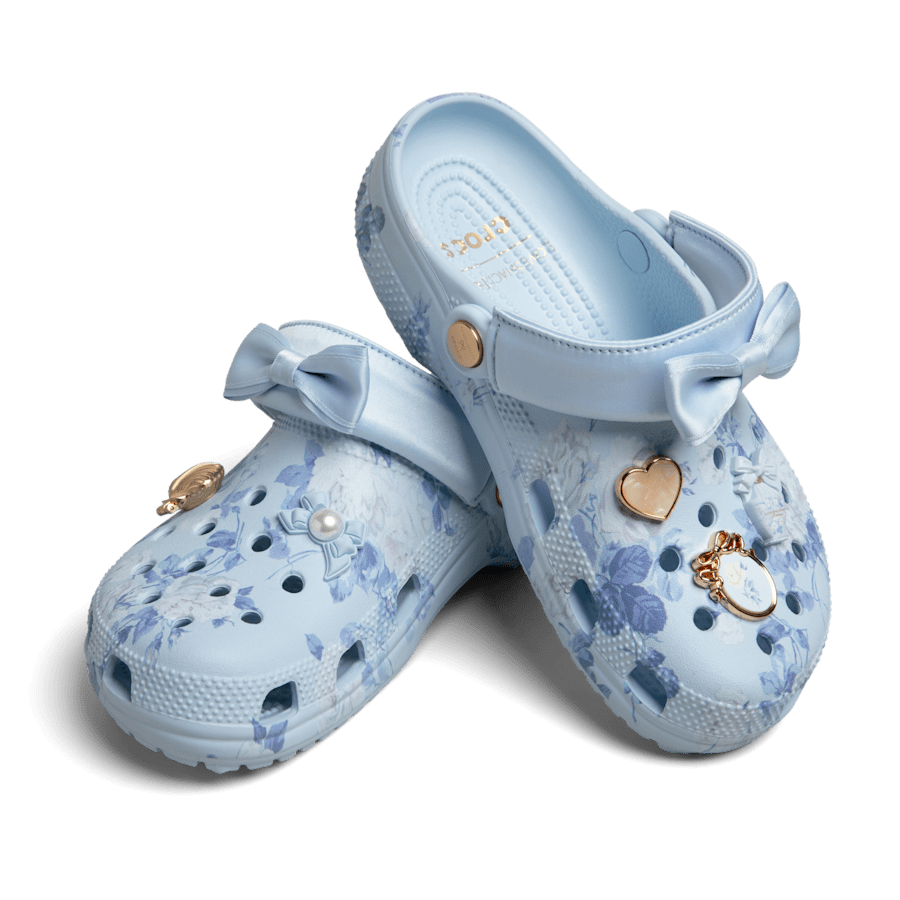 LoveShackFancy Blue Classic Clog | Crocs US