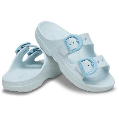 Women's Saturday Enamel Buckle Sandal | Crocs for sale
