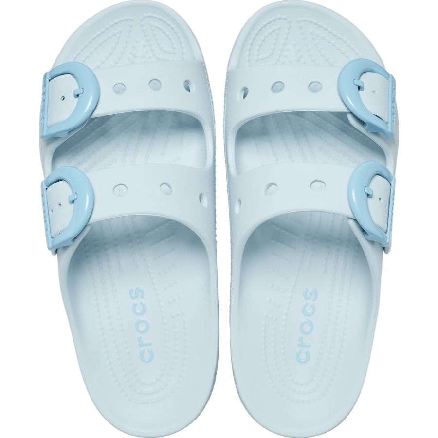 Women's Saturday Enamel Buckle Sandal | Crocs for sale