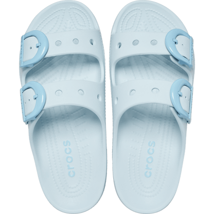 Women's Saturday Enamel Buckle Sandal | Crocs for sale