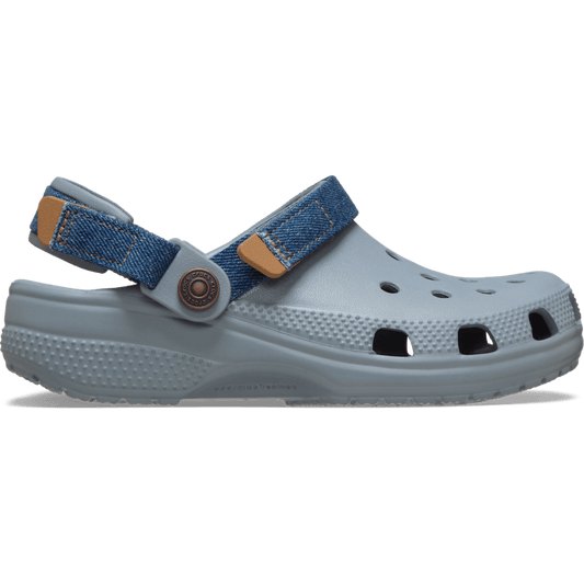 Kids' Classic Denim Adjustable Backstrap Clog | Crocs near me