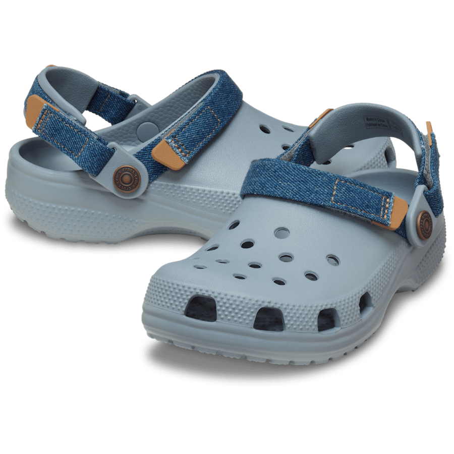 Kids' Classic Denim Adjustable Backstrap Clog | Crocs near me