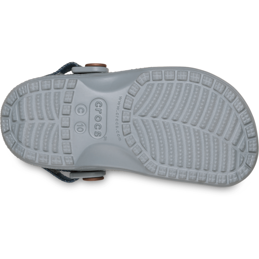Toddler Classic Denim Adjustable Backstrap Clog | Crocs US