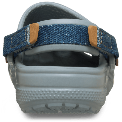 Toddler Classic Denim Adjustable Backstrap Clog | Crocs US